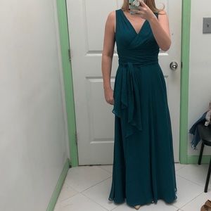 Azazie Bridemaid dress - Peacock - Bianca